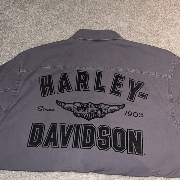 Harley Davidson Button Down - Picture 3 of 3